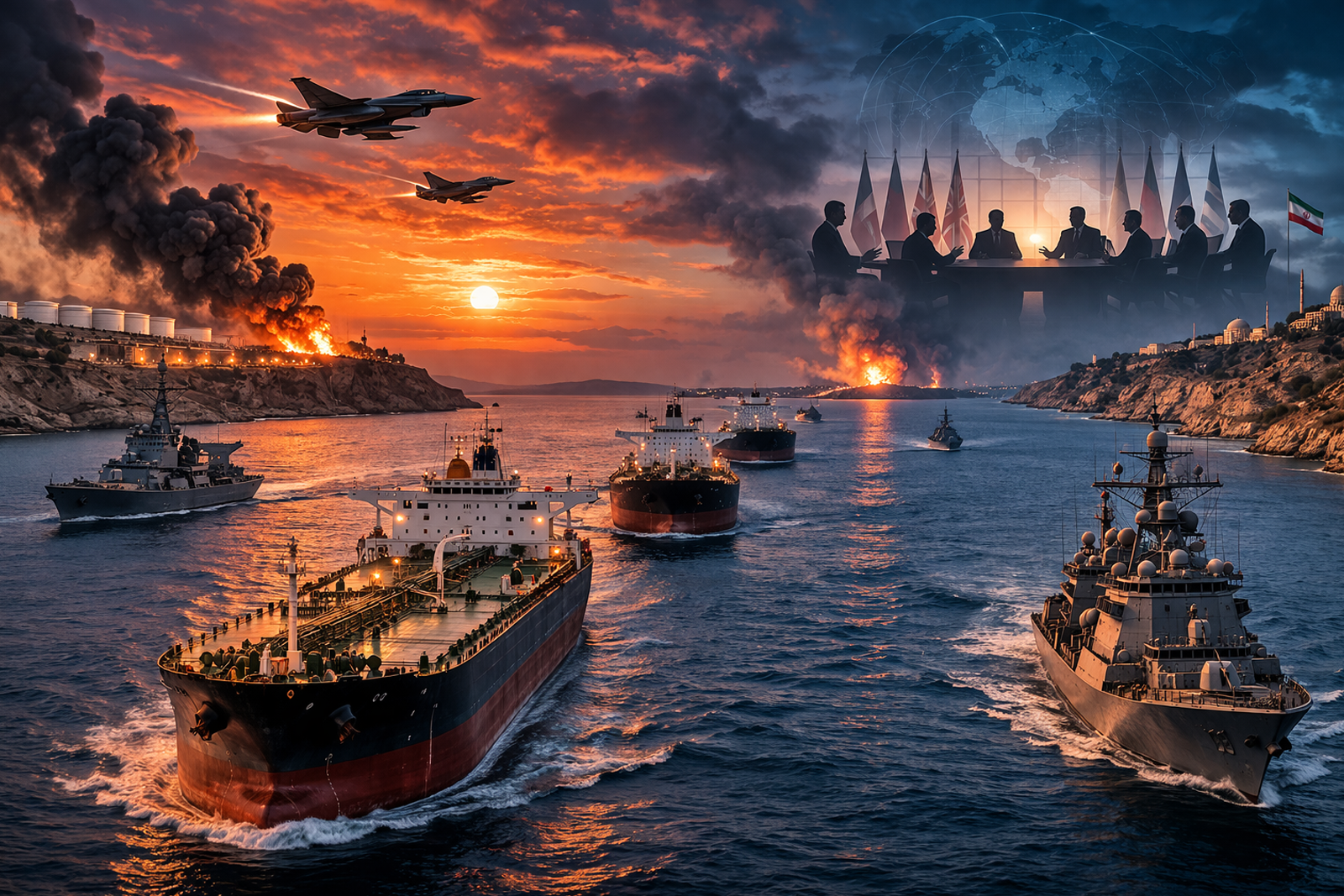 UK to Lead Fresh Global Talks on Hormuz as Iran-Israel War Keeps Oil Route on Edge